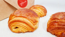 Load image into Gallery viewer, Freshly Baked Mini Pain Au Chocolat (1 dozen)