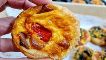 Load image into Gallery viewer, Freshly Baked Mini Quiche (1 dozen)
