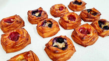 Load image into Gallery viewer, Freshly Baked Mini Danish (1 dozen)
