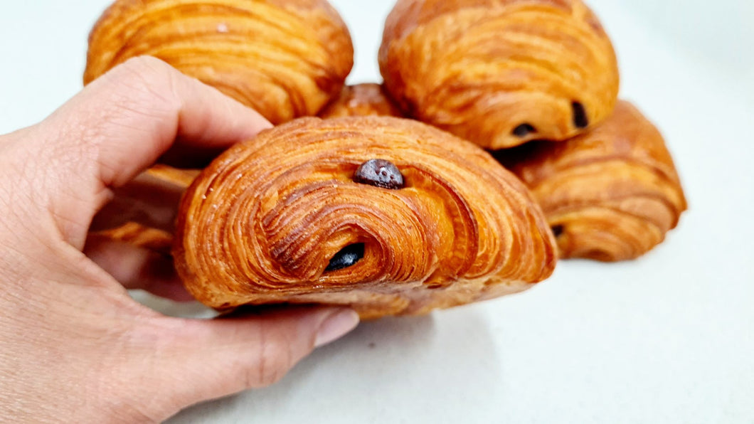 Freshly Baked Pain Au Chocolat