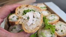 Load image into Gallery viewer, Chicken Mayo Fried Shallots Baguette (Bite Size)
