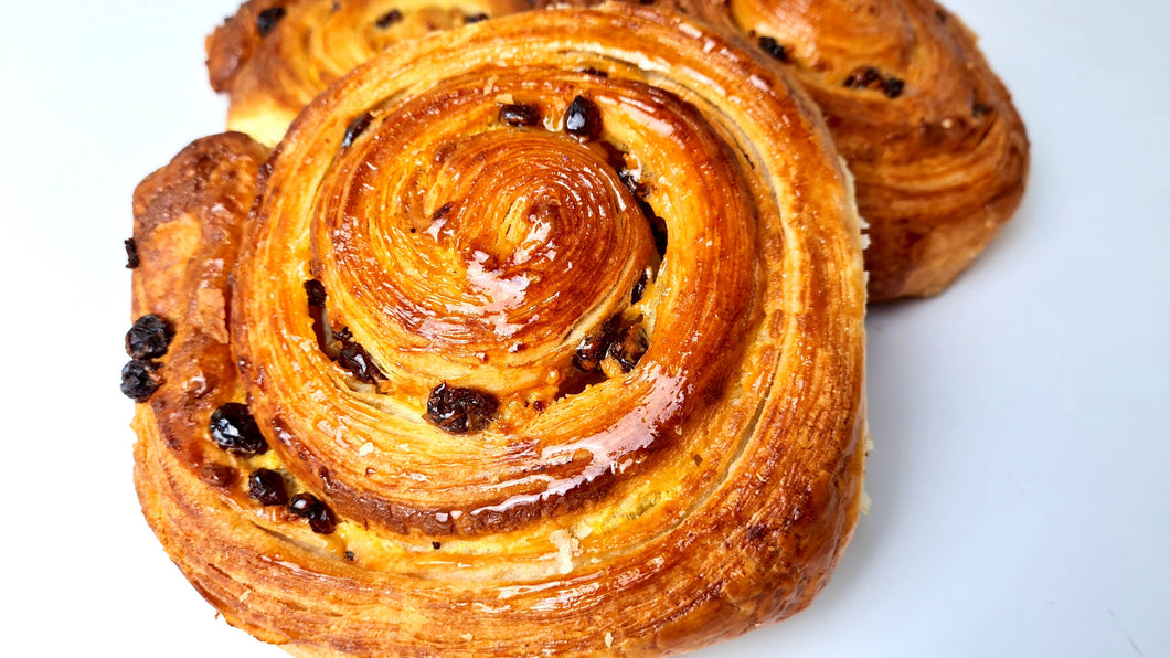 Freshly Baked Pain aux Raisin