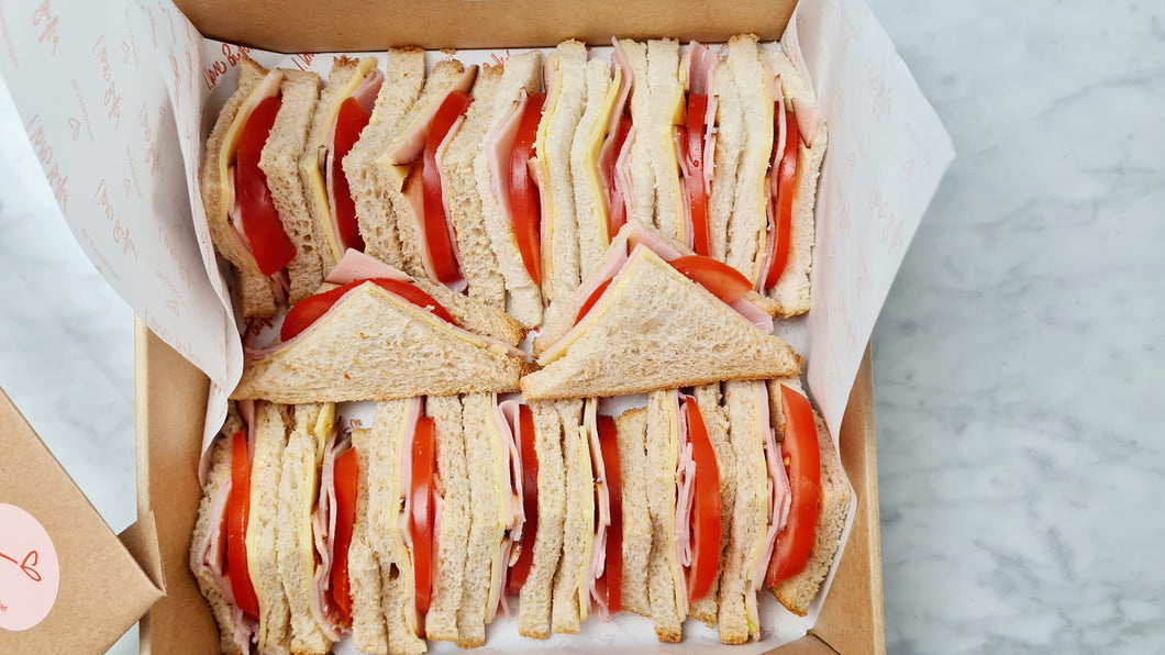 Ham Chesse & Tomato Classic Bite Sized Sangas (16 Bite Sized)