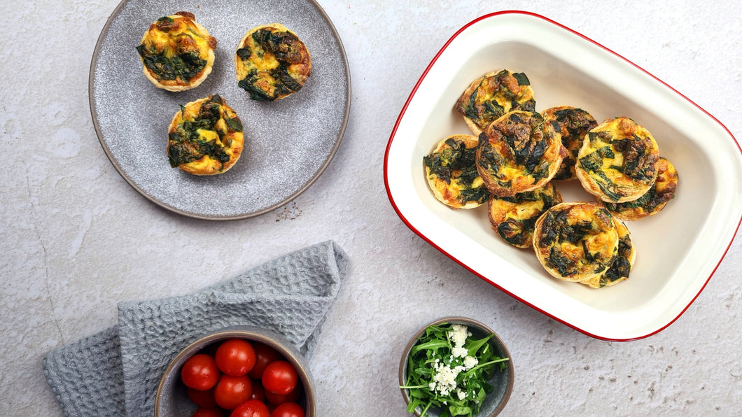 Freshly Baked Mini Quiche (1 dozen)